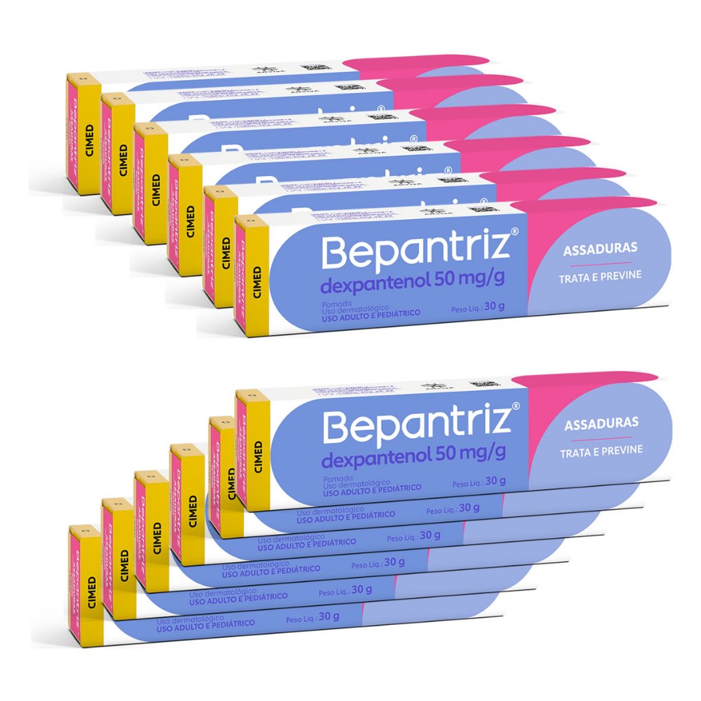 Kit 12 Unidades - Bepantriz Pomada 30g