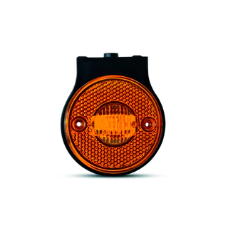 10 X Lanterna Lateral Carreta Caminhão Trailer Reboque 3led 65mm AMBAR (Laranja) em Oferta na Shopee