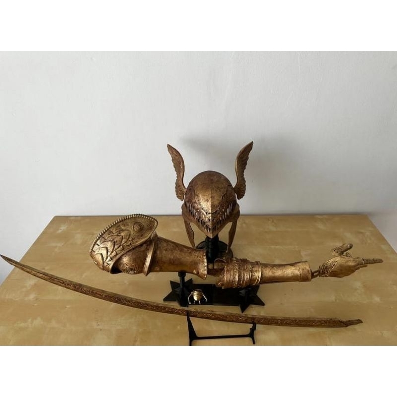 Malenia Elden Ring Kit cosplay Capacete Braço espada