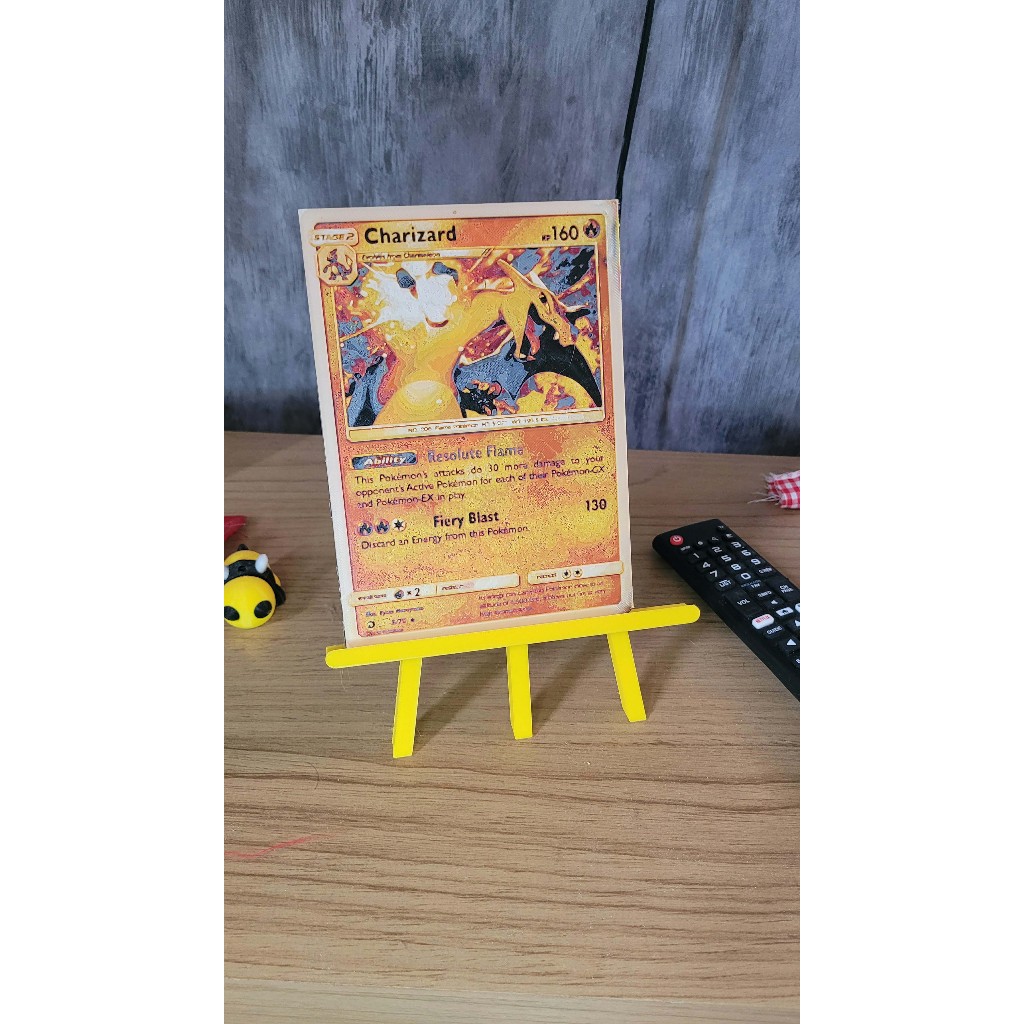 Quadro Decorativo Nerd Charizard em Relevo – para Quarto Geek