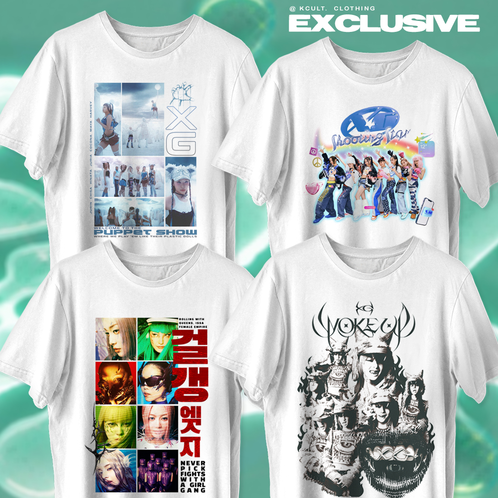Camiseta Unissex XG Shooting Star / Grl Gvng / Woke Up / Puppet
