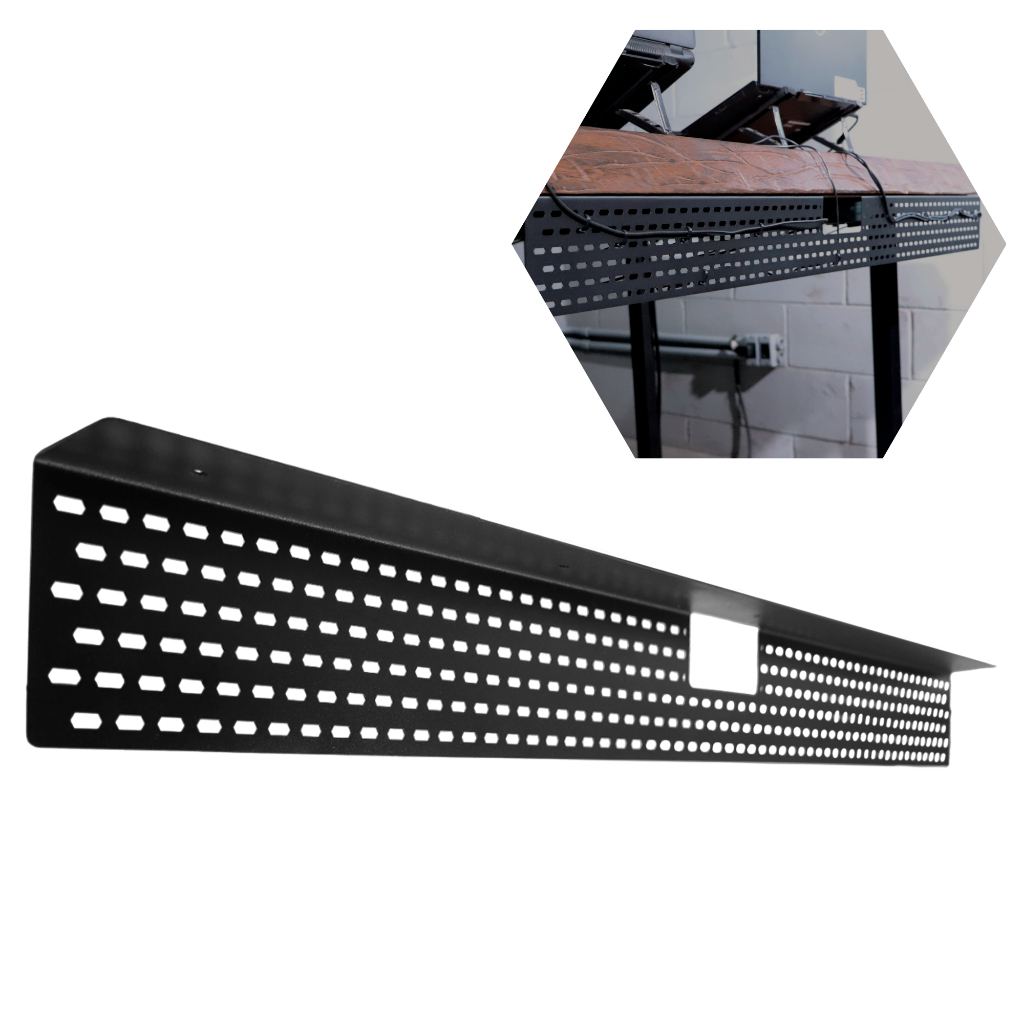 Organizador De Cabos E Fios Para Mesa Gamer E Escritório