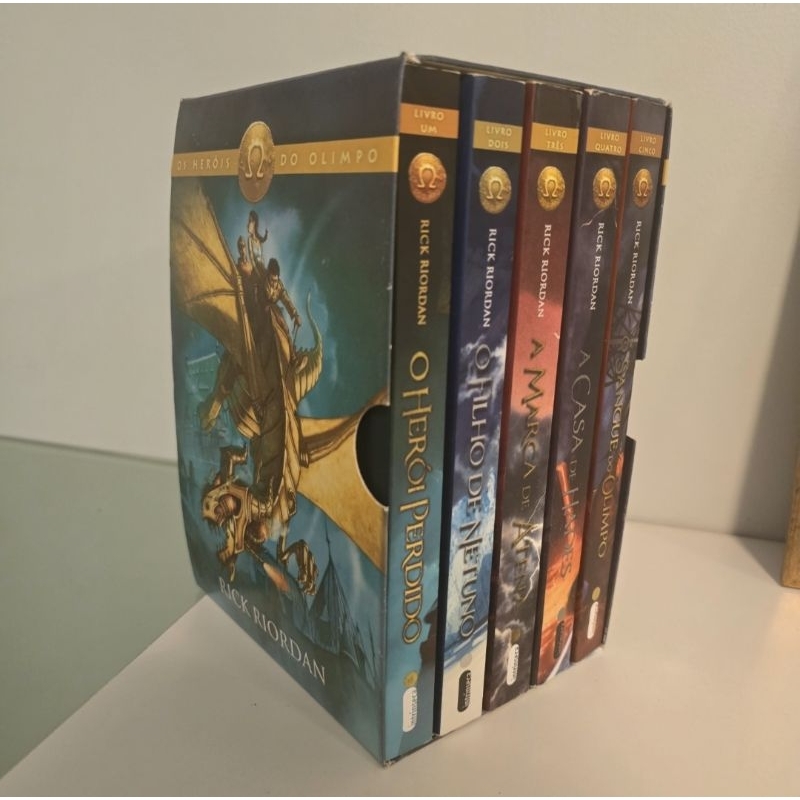 Box Heróis do Olimpo - Rick Riordan