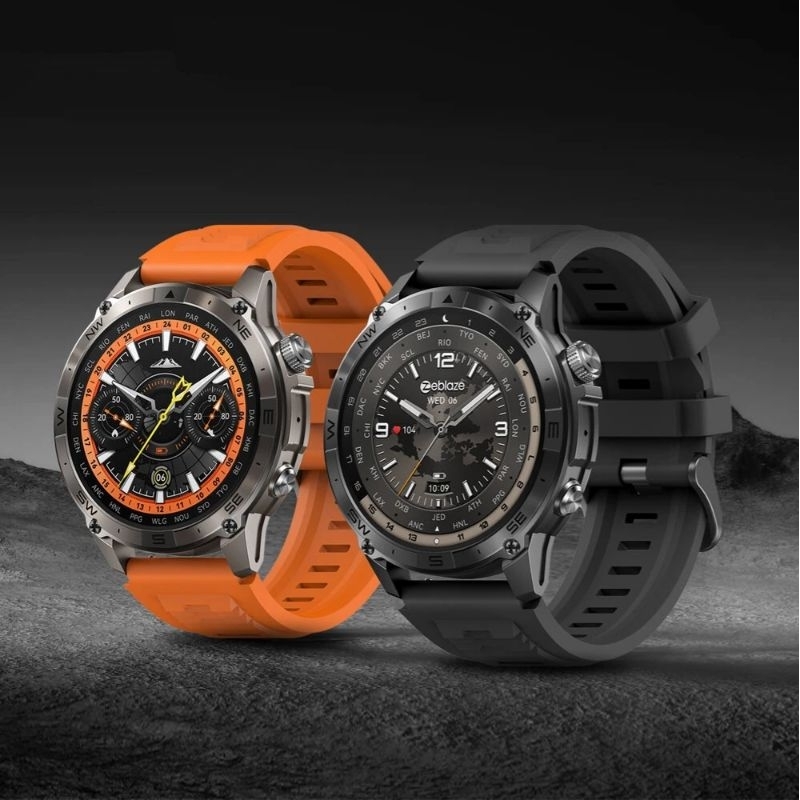 Smartwatch zeblaze stratos 2 plus gps bússola altímetro baromêtro lançamento 2025