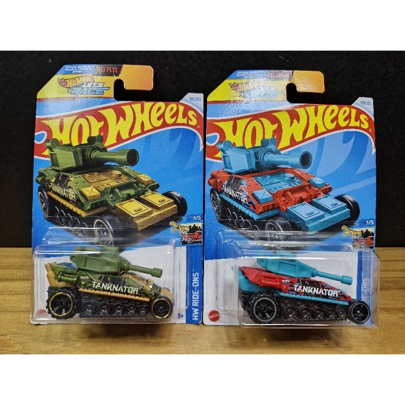 HOT WHEELS TANKNATOR ORIGINAL UNITÁRIO MATTEL LACRADO