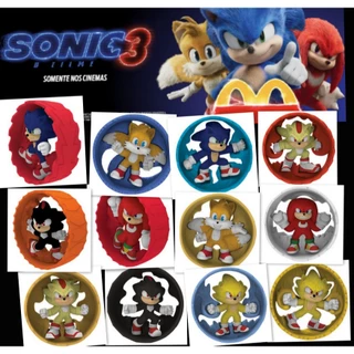 Brinquedo (unidade) - Sonic 3 O Filme - original McDonald's - (Novos lacrados) - Valor unitário em Oferta na Shopee