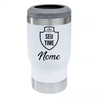 Copo Térmico Porta lata e Long Neck Personalizada 420 ML 5 X 1 com 2 tampas