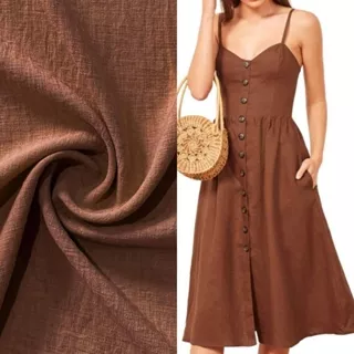 Linho rústico KIT 3mts tecido fresco para moda casual