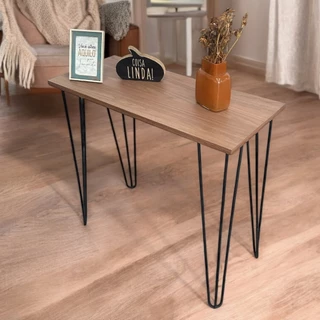 Pé Hairpin Legs 70cm Aço Carbono Pintura Eletrostática