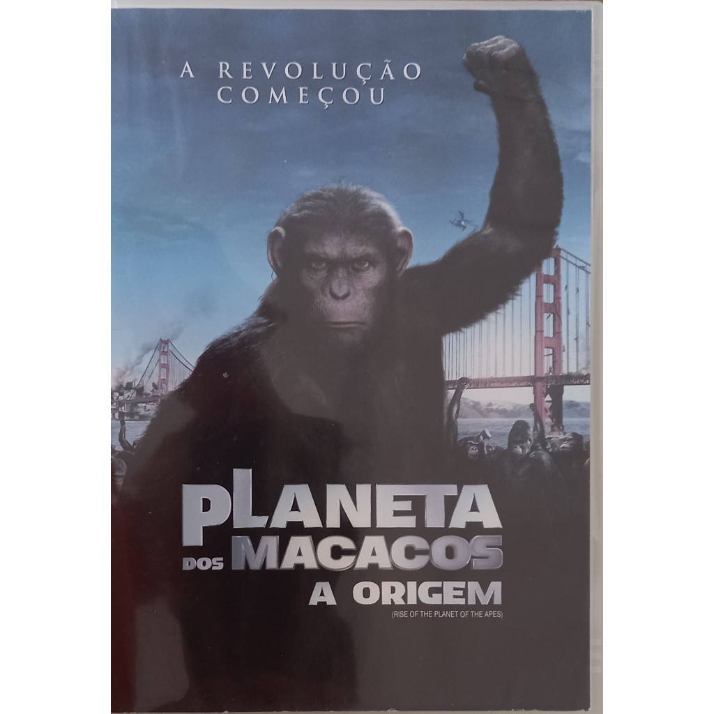 DVD Planeta dos Macacos - A Origem | Shopee Brasil