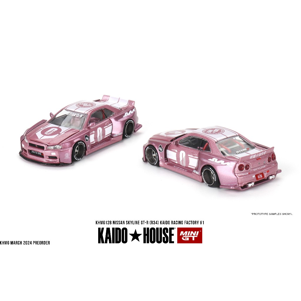 Kaido House Nissan Skyline GT-R (R34) PINK ROSA MINI GT | Shopee
