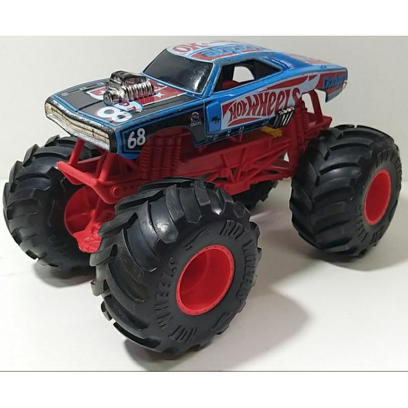 Dodge Charger Monster truck 1/24 avariado | Shopee Brasil