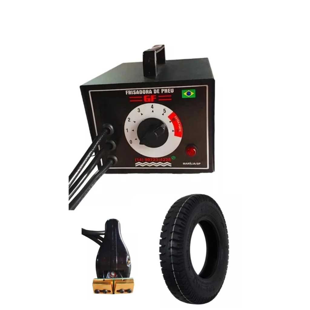 Maquina De Frisar Riscar Pneus 7 Temp. + 20 Laminas | Shopee Brasil