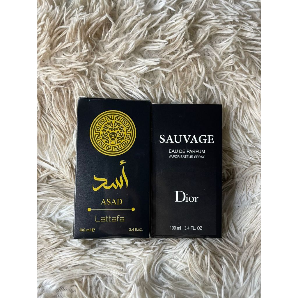 Kit C/2 Perfumes 100 ml (ASAD E SAUVAGE) | Shopee Brasil