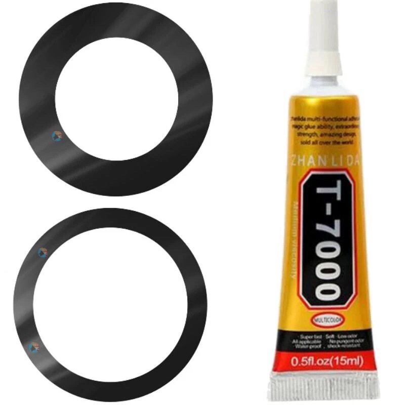 Lente Vidro iPhone 11 + Cola T-7000 15 ML Camera Traseira Vidrinho ...