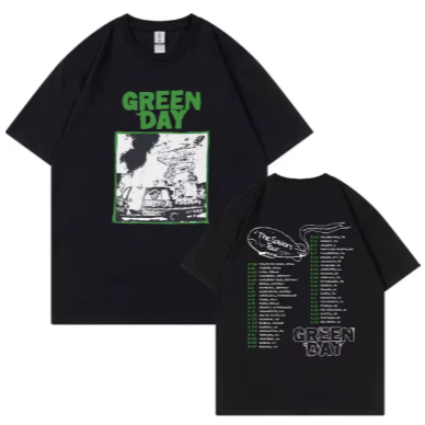 Camiseta Green Day The Saviors Tour Adulto/Infantil Lançamento