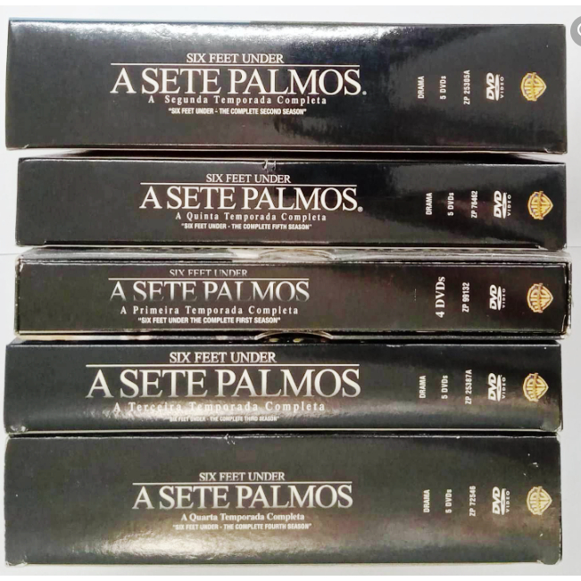 A sete palmos coleção box dvd original série completa 5 temporadas cxf ...