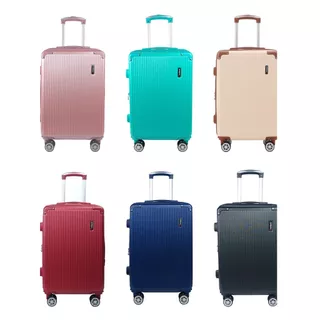 Mala De Bordo   360° ad, leve no avião. 2 zíperes, expansíveis rodinha duplo 9kg 10kg  novo 2024 codigo:2024A em Oferta na Shopee