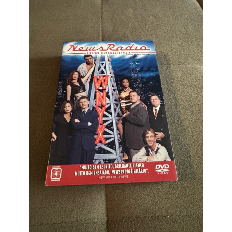 Box Dvd Newsradio- Terceira Temporada Completa- 3 Discos | Shopee Brasil