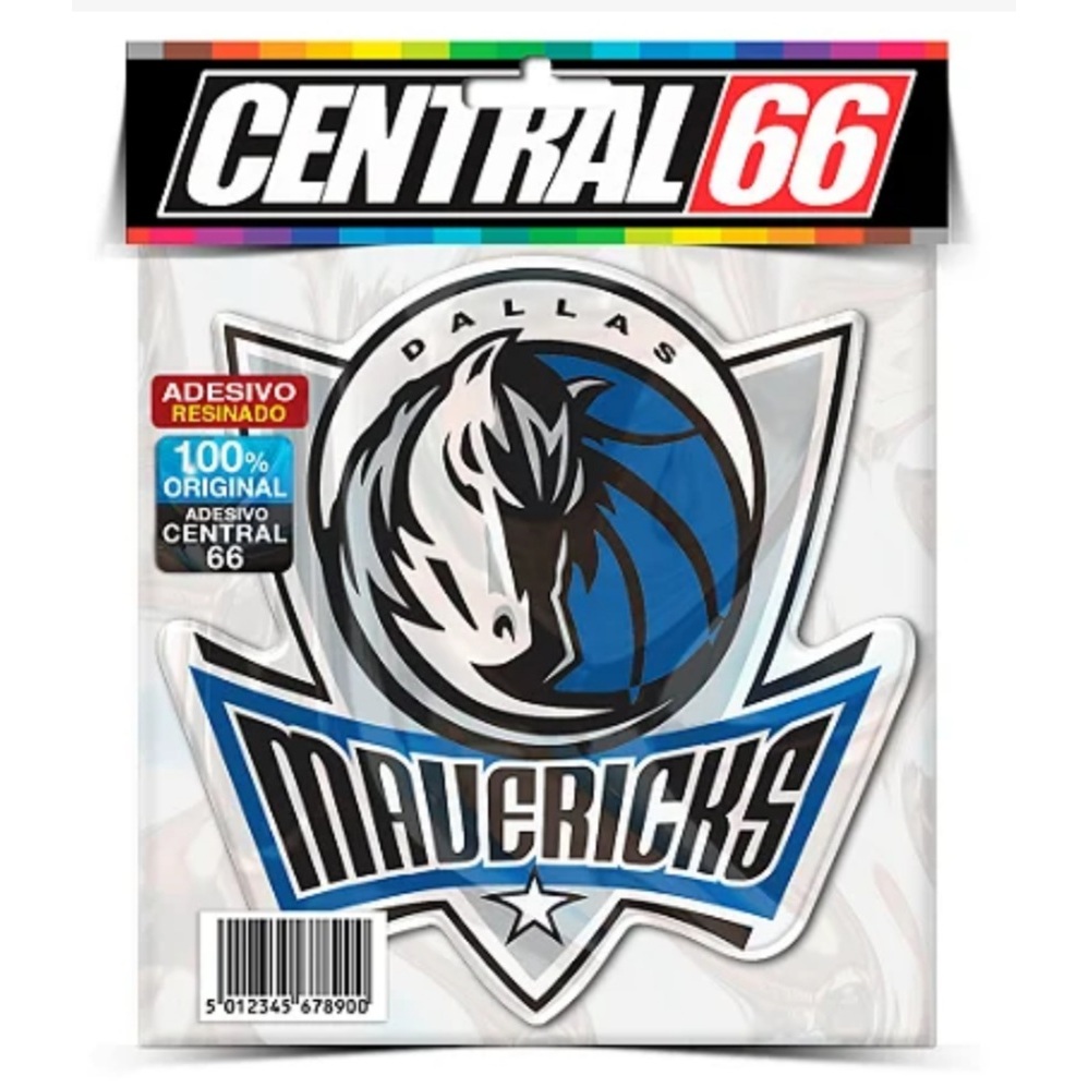 Adesivo Nba Dallas Mavericks Resinado | Shopee Brasil