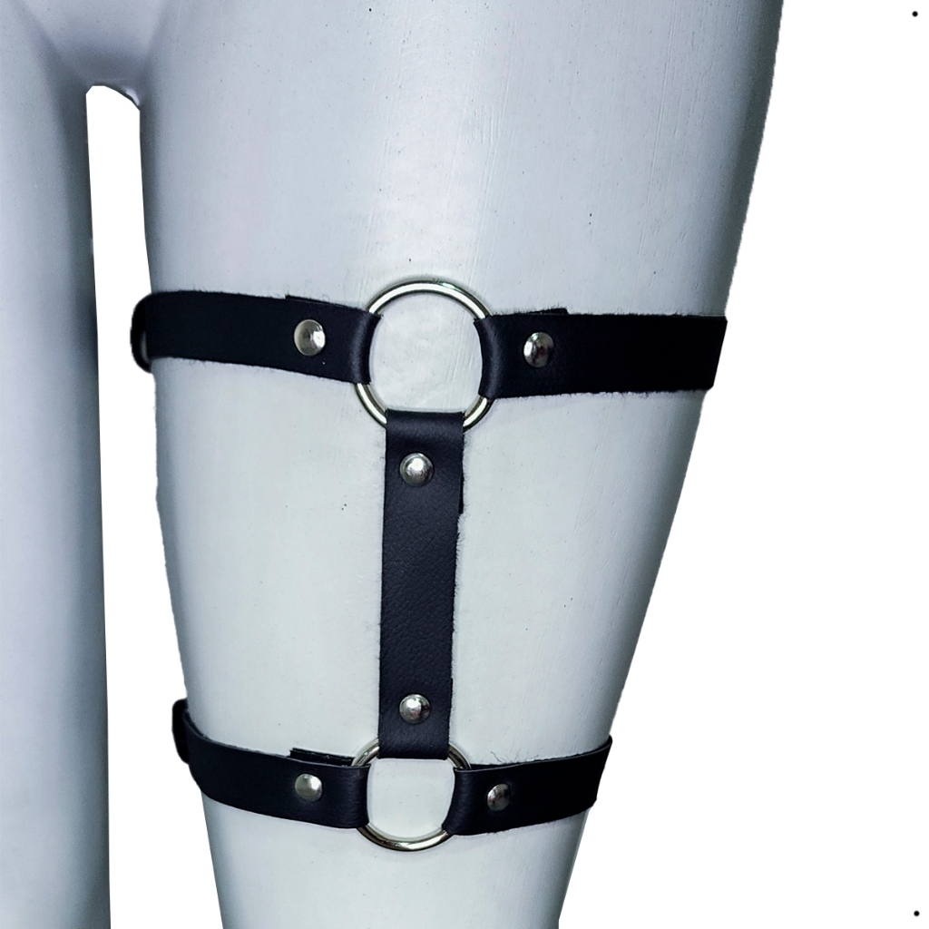 Harness Donna Pelle Gotico Harness In Pelle Gotico Per Donna - Cintura Decorativa Regolabile, Stile Punk, Accessorio Per Costumi E Feste Accessorio Punk Regolabile