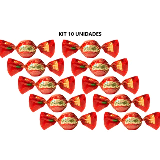 Kit 10 Trufas Cacau Magia Artesanal Panetone 30g Cacau Show - Chocolate ao leite em Oferta na Shopee