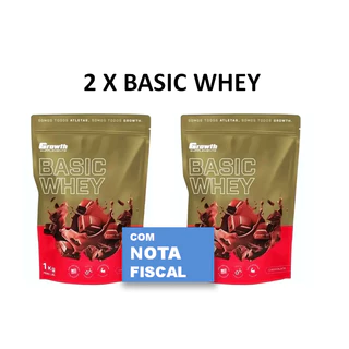 Kit 2 Basic Whey Growth Supplements - 2kg