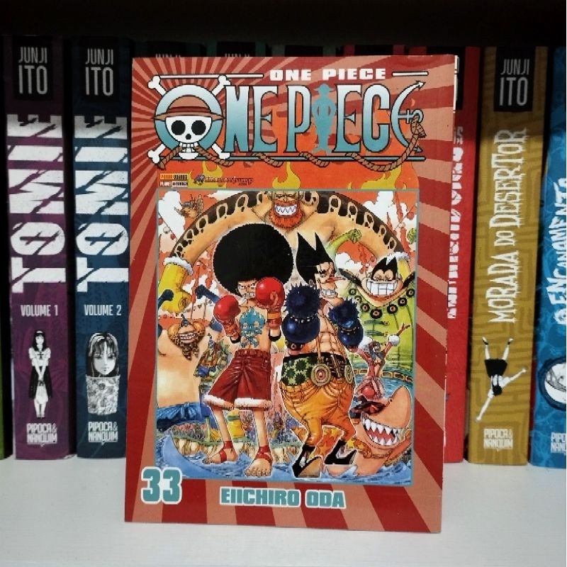 Manga One Piece 33 Volume 33 Eichiro Oda Panini Coleção | Shopee Brasil