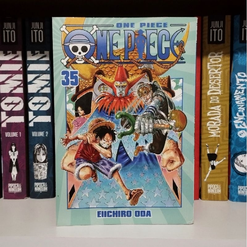 Manga One Piece 35 Volume 35 Eichiro Oda Panini Coleção | Shopee Brasil
