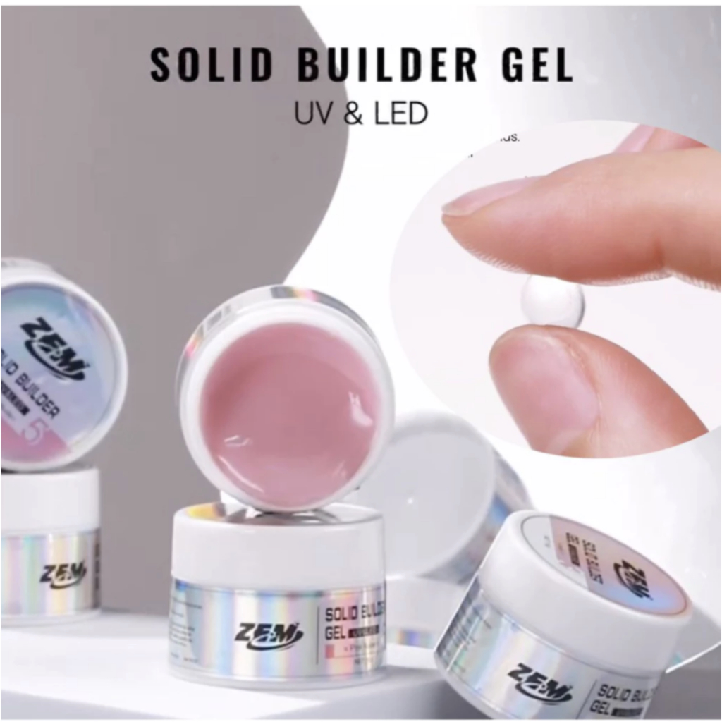 Gel Hard Gel De Sólido De Alongamento Para Molde f1 Powder zem Limegirl ...