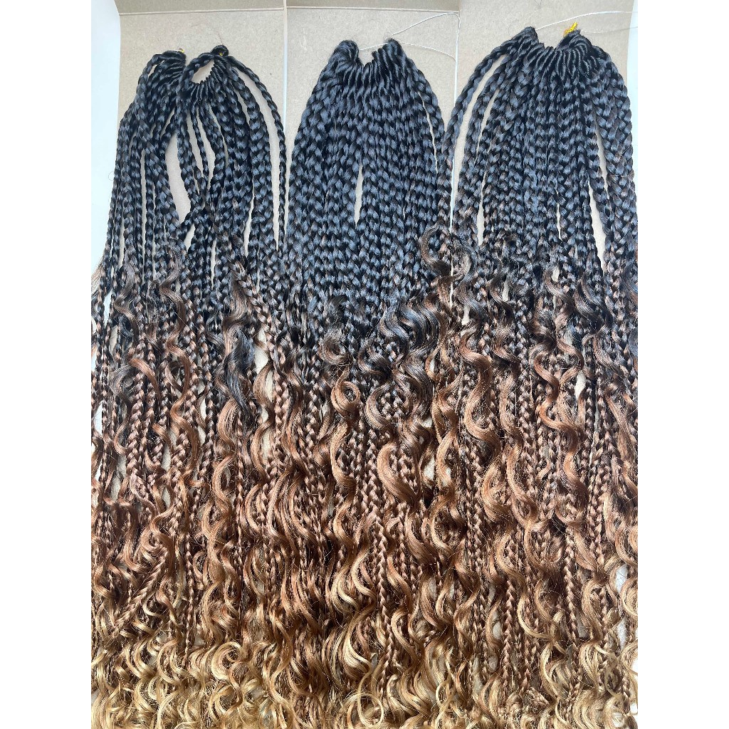 Cabelo Crochet Goddess Box Trança Braid 24