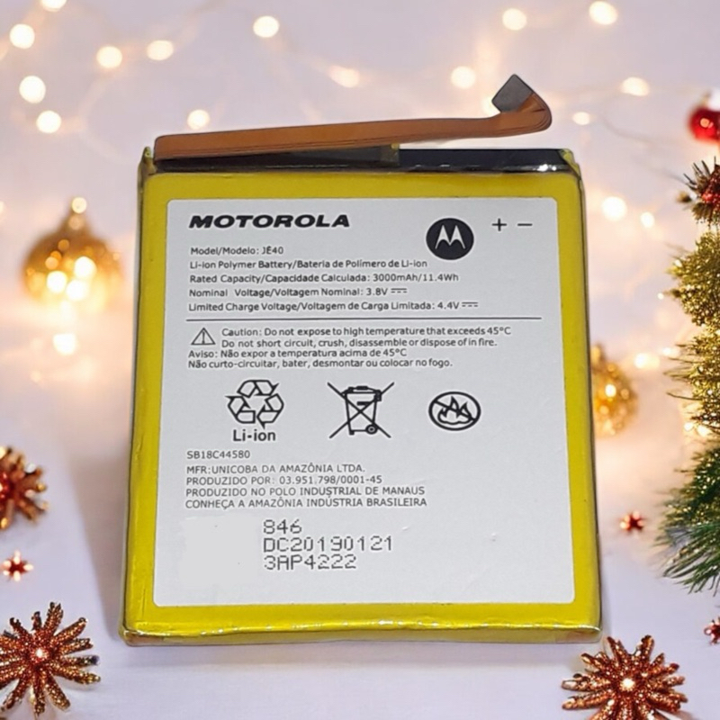 Bateria Moto G7 Play XT1952 – Modelo JE40 - Qualidade e Desempenho ...