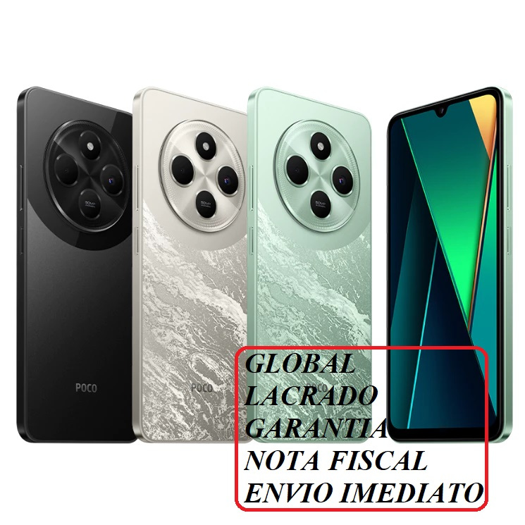 Celular Xiaomi Poco C75 256GB 8GB Ram / 128GB 6GB Ram Dual Sim