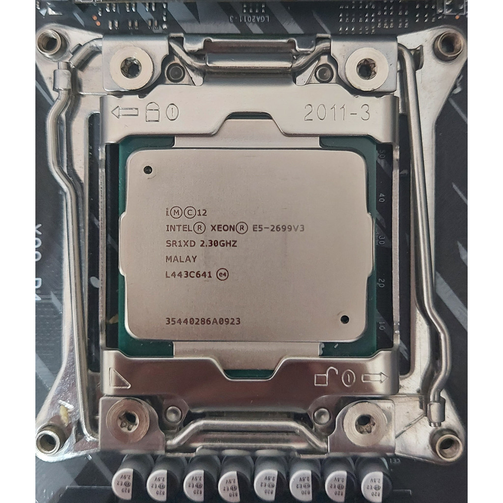 Processador Intel Xeon E5 2699 V3 2.30/3.60Ghz 145W 18/36 LGA 2011