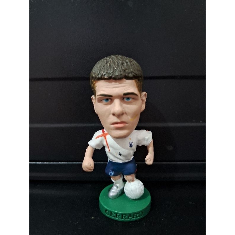 465★サッカー★GERRARD★prostars★フィギュア mini craques Gerrard - Inglaterra Copa do Mundo 2006 - Raro