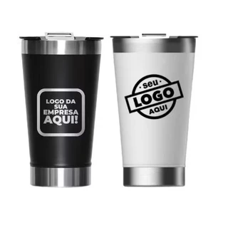Copo Térmico personalizado com sua logo seu time e seu nome