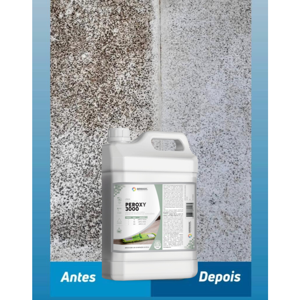 Peroxy 3000 - Poderoso Limpador Desinfetante Profissional 5L - Remove ...