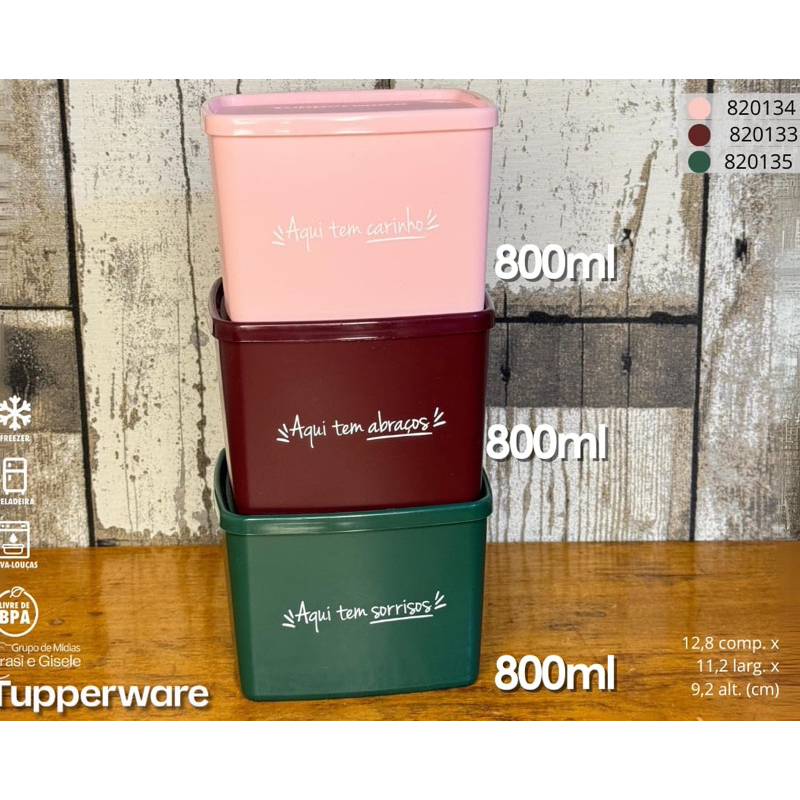 Tupperware Freezer jeitoso 800 ML | Shopee Brasil