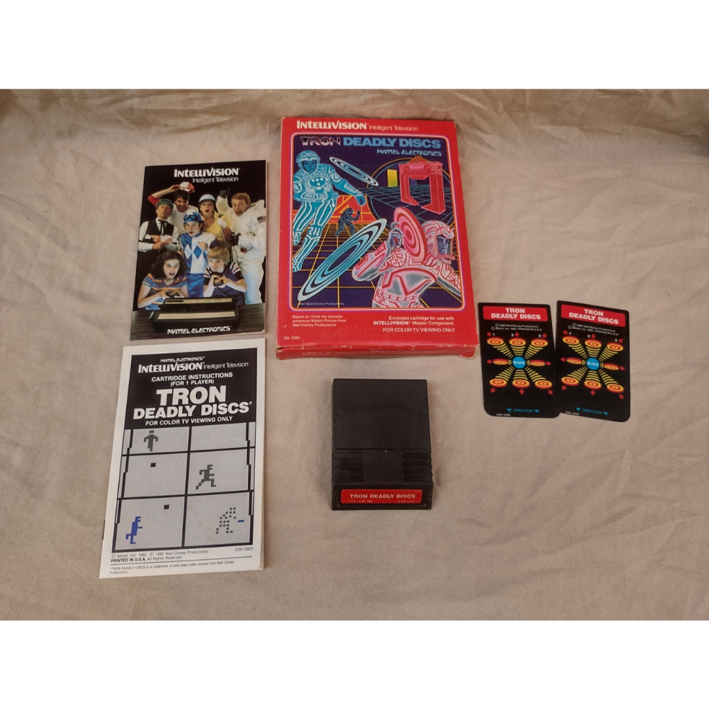 Tron Deadly Discs - Original Completo Para Intellivision | Shopee Brasil
