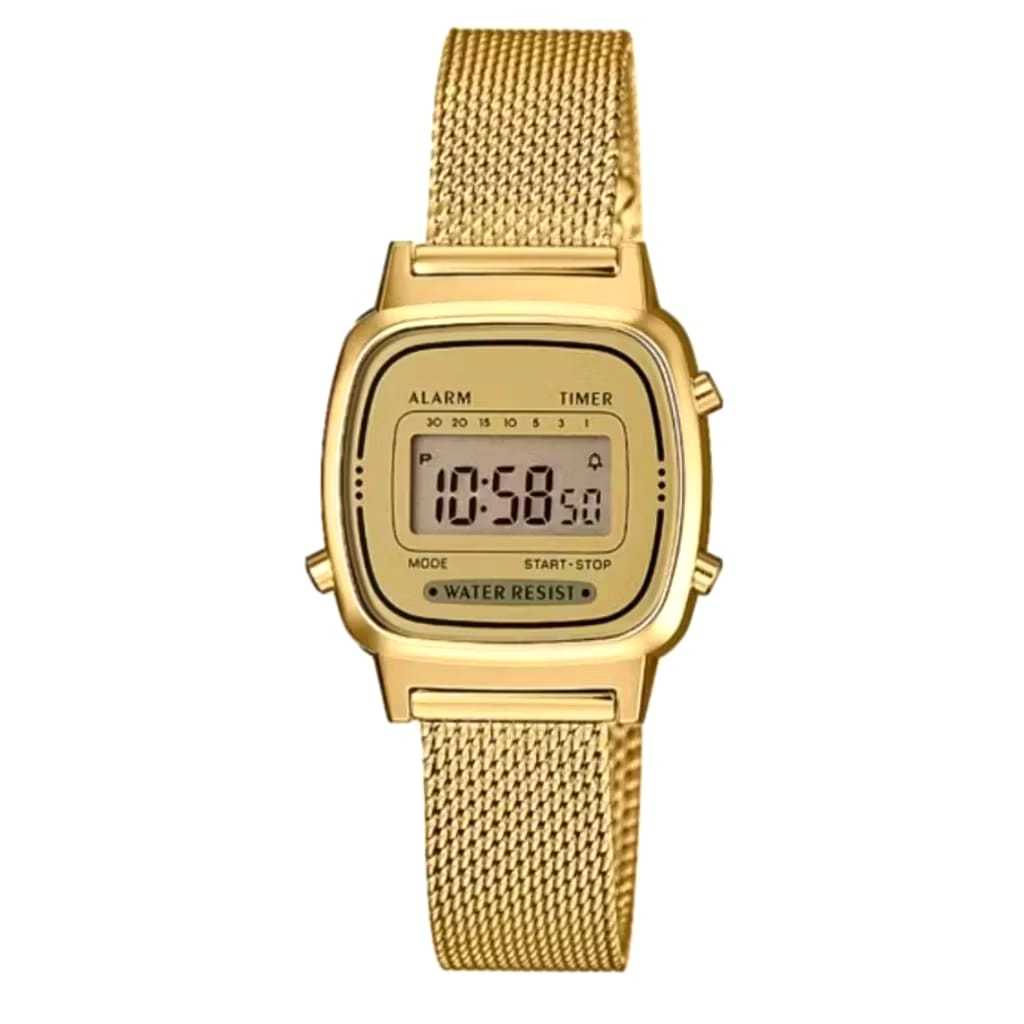 Relógio Feminino Mini Guke Pequeno Resistente à Água Estilo Elegância ...