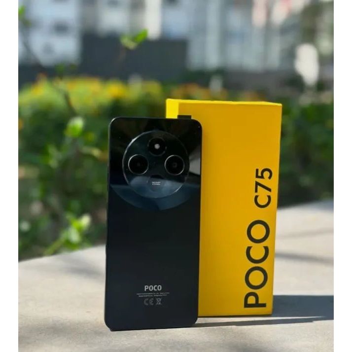 【人気No.1】 Dual C75 Poco Sim black midnight Global Nfc 256gb/8gb スマートフォン本体