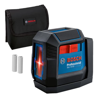 Nível A Laser Vermelho 2 Linhas + Suporte Gll 12-22 Bosch