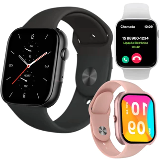 Smartwatch K9 Pro Série 10 Relógio Inteligente Recebe Ligações Notificação de WhatsApp Original