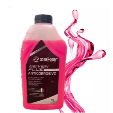 Aditivo Concentrado Rosa Radiador Zaker Anticorrosivo 1l | Shopee Brasil