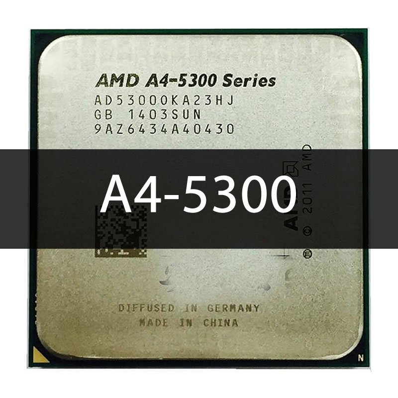Processeur AMD A4-5300B - 3.6 GHz, 2 Cœurs, Socket FM2 - Occasion Testé OK