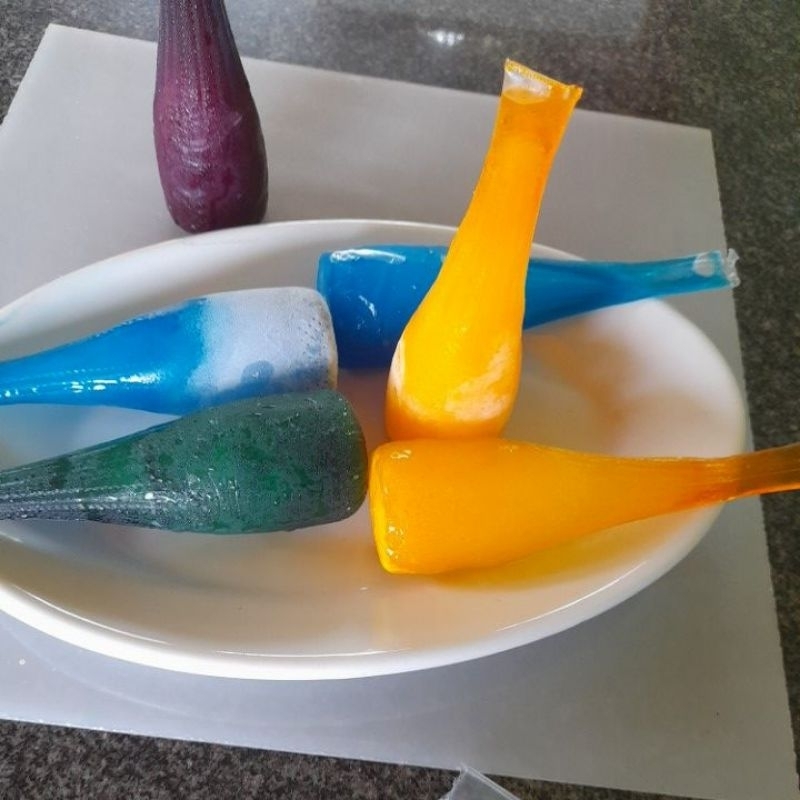 50 unidades de embalagens para , geladinho, chupchup, sacolé ...