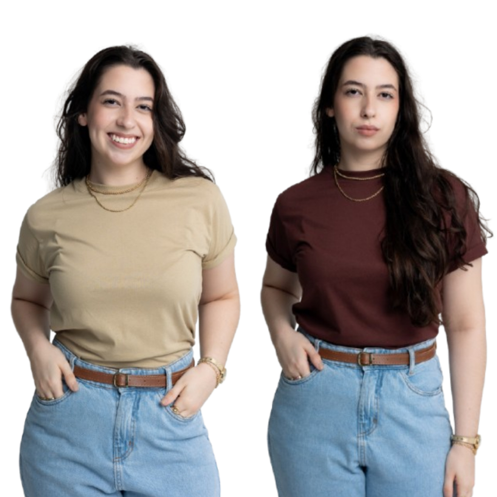 Camiseta Regata Feminina Rosyline - Pacote 4 Peças, Alças Ajustáveis, Cores Variadas