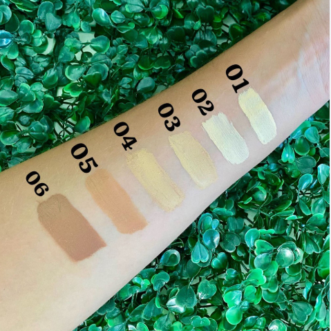 Base Liquida Asu Makeup 6 tipos de cores | Shopee Brasil
