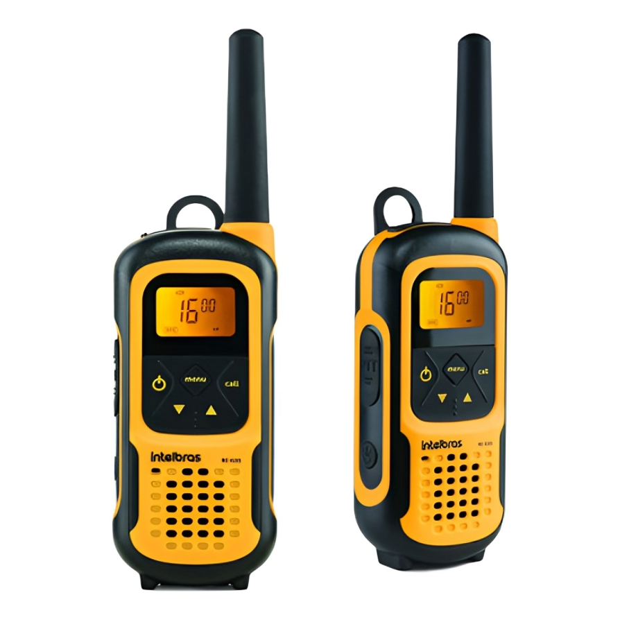Kit 2 Rádio Comunicador Intelbras de Longo Alcance e à Prova D'água ...