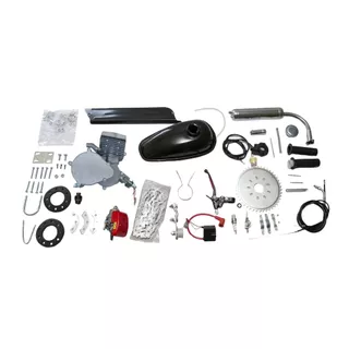 Kit Completo Motor de Bicicleta Motorizada 100 Cilindradas cc Combo 2 Tempos Original